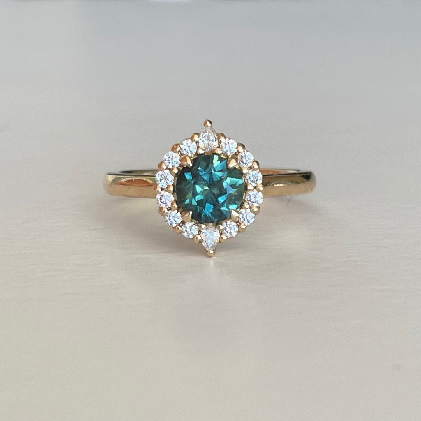 Orbit Australian Parti Sapphire ring