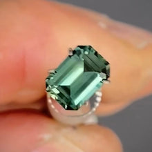 Load image into Gallery viewer, Emerald 1.06ct blue/green Australian Sapphire