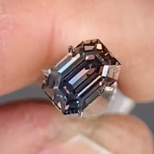 Load image into Gallery viewer, Emerald 1.28ct mauve/purple parti Natural Australian Sapphire