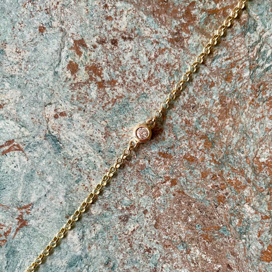 Diamond Belcher Bracelet