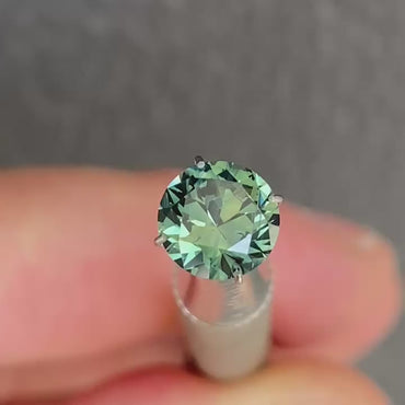 Round 1.66ct teal Australian Sapphire