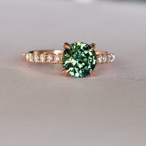 Parti Sapphire & Diamond Ring