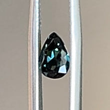 Load image into Gallery viewer, Pear cut 1.23ct Australian Blue Green Sapphire