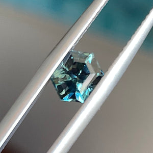 Hexagonal 1.29ct Australian Sapphire