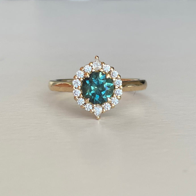 Orbit Australian Parti Sapphire ring