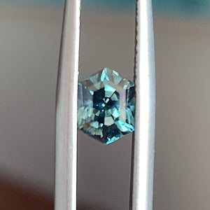 Hexagonal 1.29ct Australian Sapphire